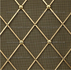 Diamond shaped radiator grille