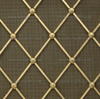 Diamond shaped radiator grille